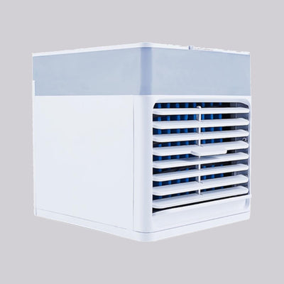 Portable air cooler with misting and night light