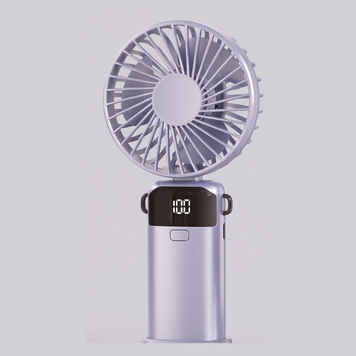 Portable USB handheld fan (light purple)